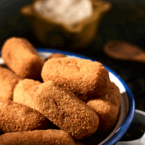 Croquetas de pollo a la brasa